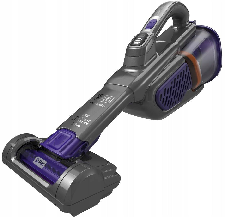 Odkurzacz ręczny Black Decker BHHV520BFP + końcówki(Odkurzacz ręczny Black Decker BHHV520BFP + końcówki)