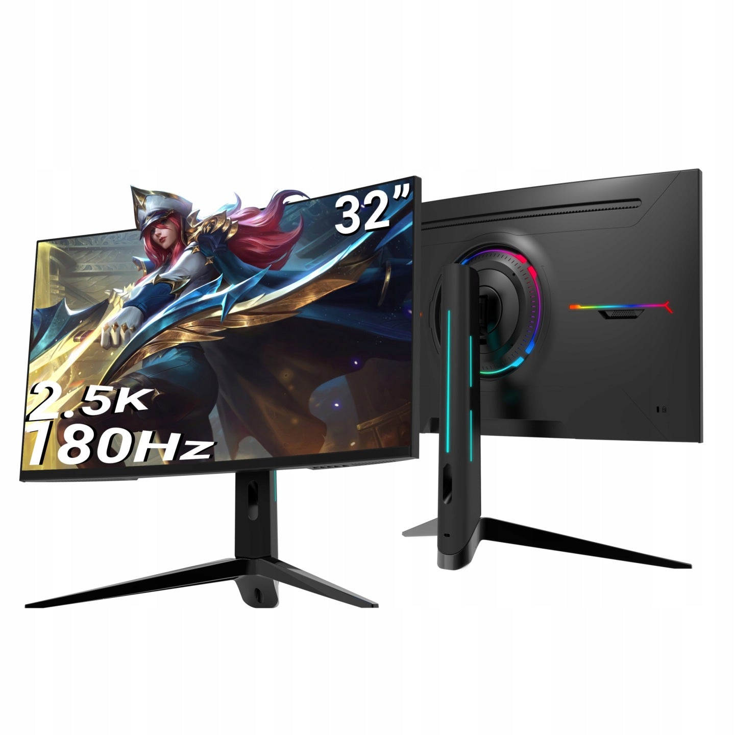 PRO-VIEW Monitor 32 2560x1440, 2.5K QHD, 180Hz, VA, Zakrzywiony, Gamingowy, 99%RGB