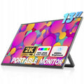 MONITOR PRZENOŚNY 13 CALI USB-C FULL HD 2560X1600 2K IPS HDMI DO LAPTOPA