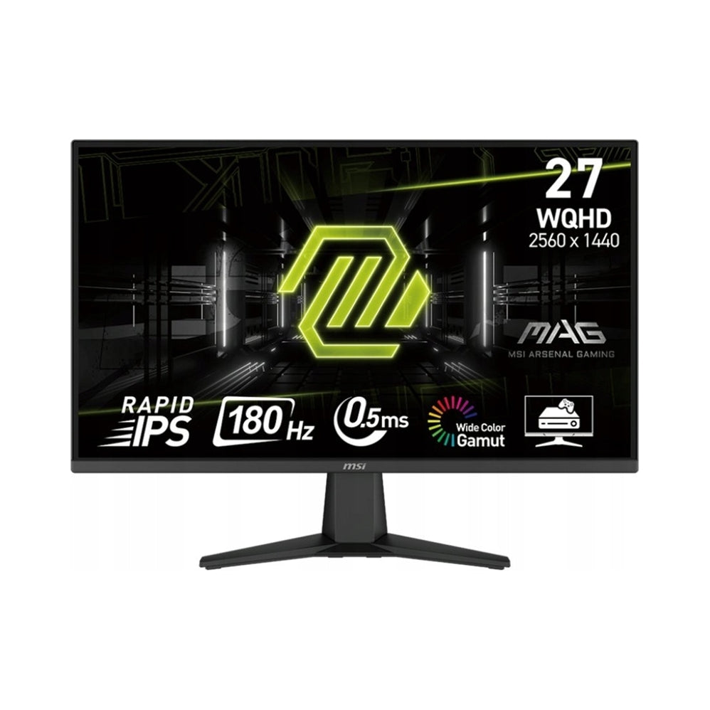 MSI Monitor gamingowy 27 cali MSI MAG 275QF 2K Rapid IPS 180Hz 0,5ms AI Vision