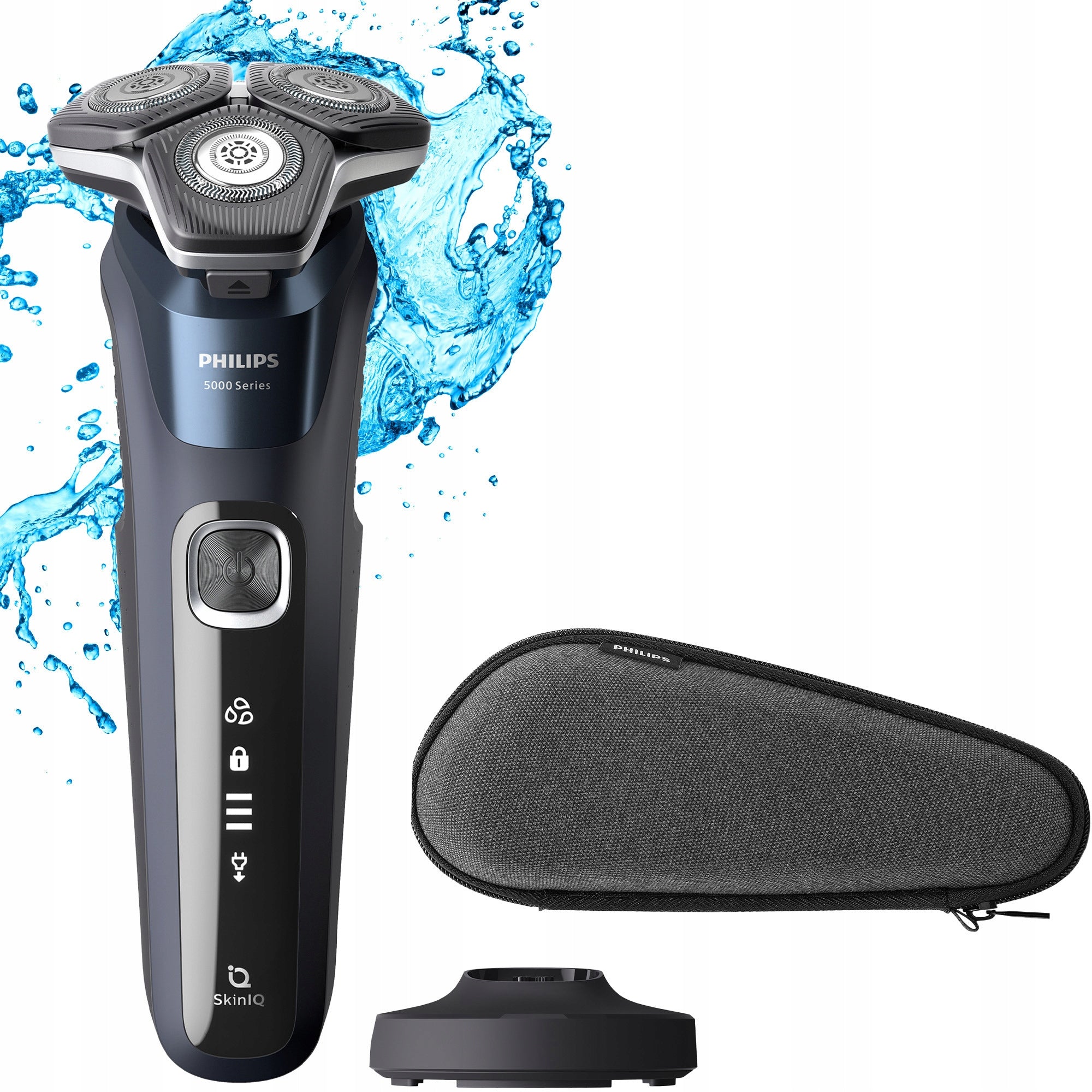 Golarka PHILIPS Seria 5000 S5885/35 SkinIQ Na mokro i sucho(Golarka PHILIPS Seria 5000 S5885/35 SkinIQ Na mokro i sucho)