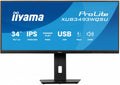 iiyama Monitor ProLite 34 cale XUB3493WQSU-B6 120Hz,1000:1,1ms, USB HUBx4, 2x5W,